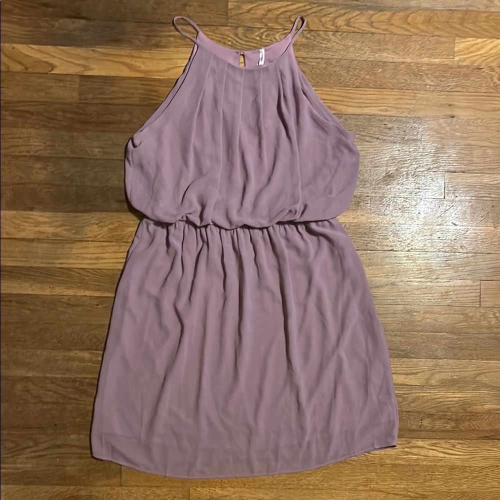 d n a couture Elegant Mauve Sleeveless Dress size 1X